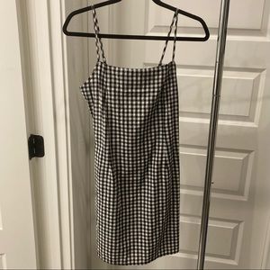 gingham dress, size medium